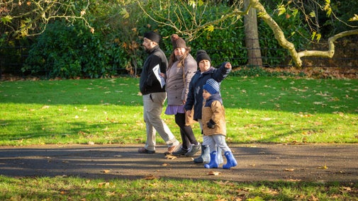 Percy the Park Keeper's winter wander trail at Osterley Park and House, West London